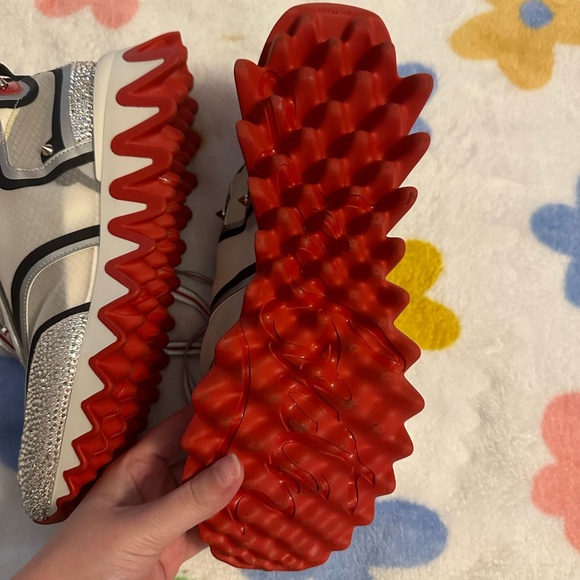 Christian Louboutin Sharkina crystal Strass sneakers - Picture 10 of 11